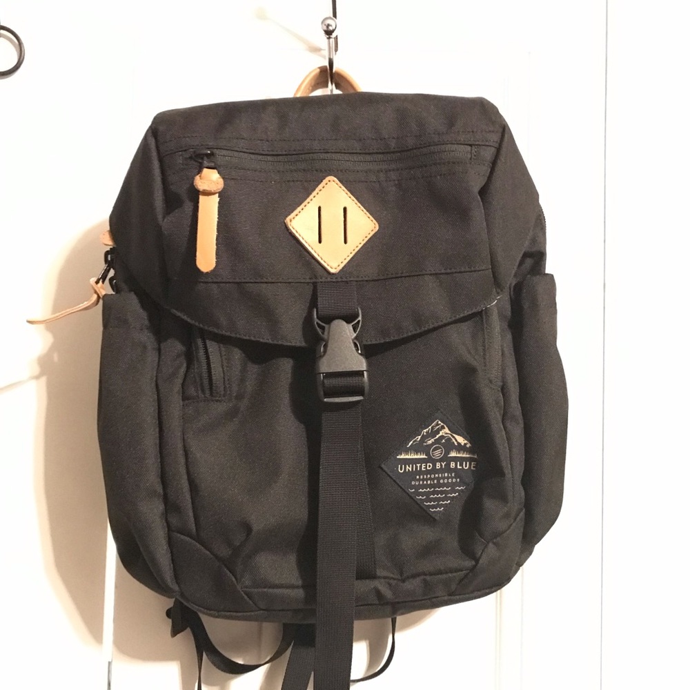 United by blue backpack